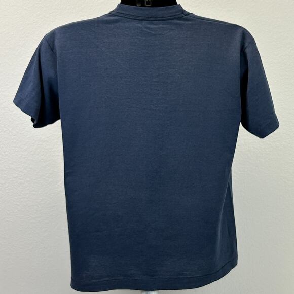 Vintage DCFD Washington DC Fire Department T Shirt Mens M Medium Blue 80s Tee - Picture 3 of 11